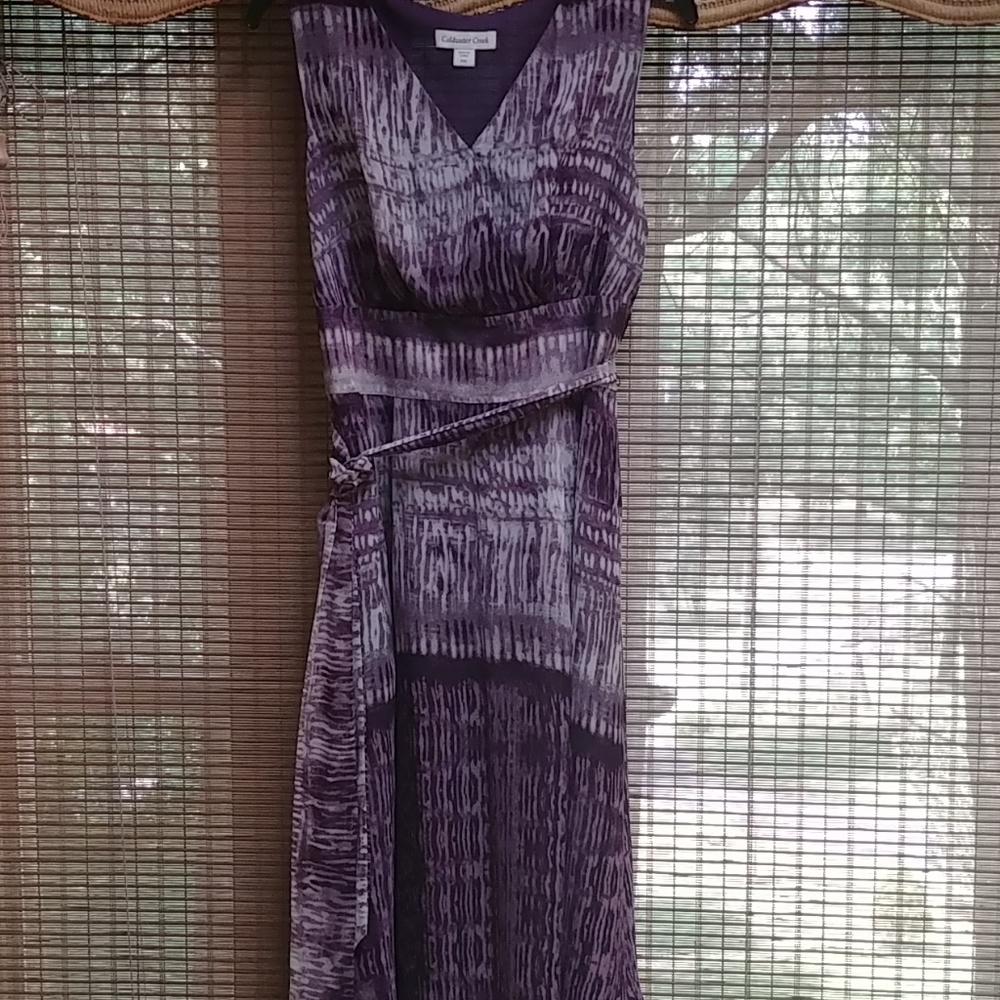 Tie dyed dress